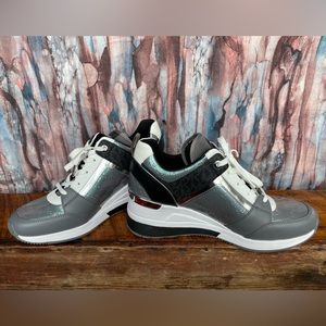 Michael Kors Gray and Black Sneakers